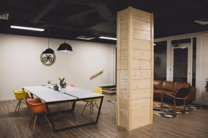 3 Person Coworking Desk