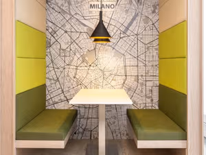 1 Person Coworking Desk