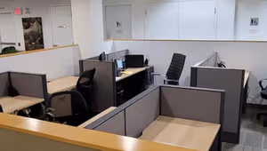 1 Person Coworking Desk