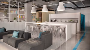 1 Person Coworking Desk