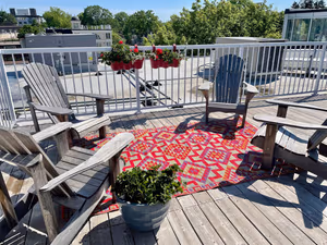 3 Person Coworking Desk