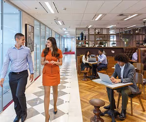 1 Person Coworking Desk