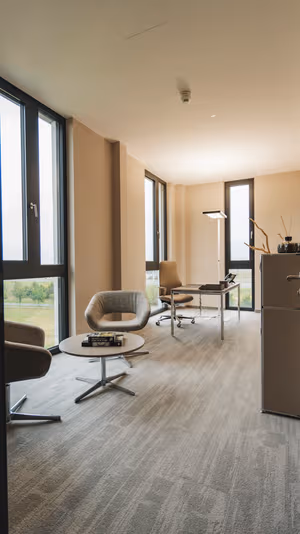 3 Person Private Office