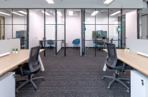 3 Person Coworking Desk