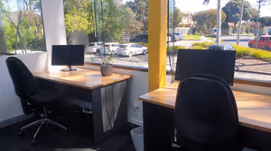 3 Person Coworking Desk