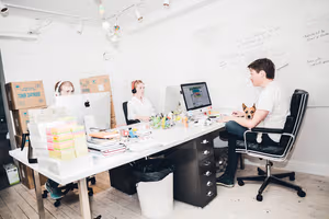 1 Person Coworking Desk