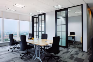 4 Person Coworking Desk