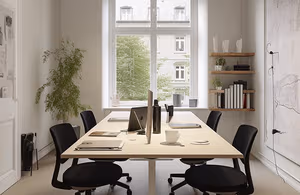 5 Person Coworking Desk