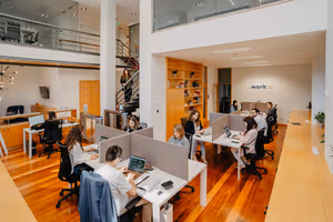 3 Person Coworking Desk
