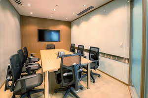 5 Person Coworking Desk