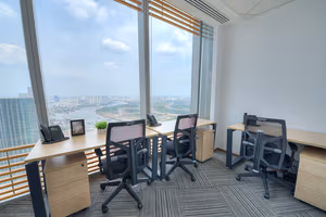 1 Person Coworking Desk