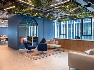 1 Person Coworking Desk