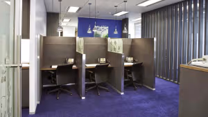 3 Person Coworking Desk