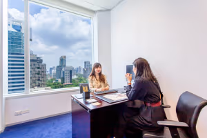 2 Person Coworking Desk