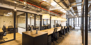 4 Person Coworking Desk