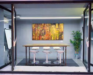 4 Person Coworking Desk