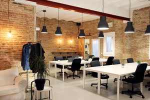 1 Person Coworking Desk