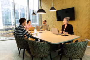 3 Person Private Office
