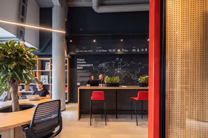 1 Person Coworking Desk