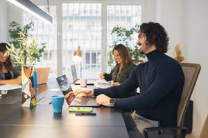 1 Person Coworking Desk
