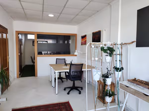 3 Person Coworking Desk