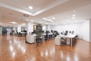 1 Person Coworking Desk