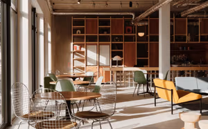 1 Person Coworking Desk