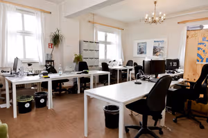 1 Person Coworking Desk