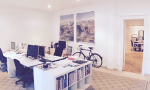 1 Person Coworking Desk