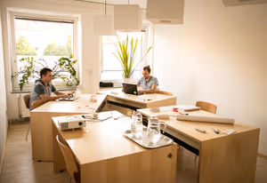 1 Person Coworking Desk
