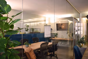 3 Person Coworking Desk