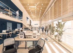 1 Person Coworking Desk