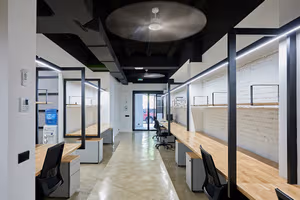 1 Person Coworking Desk