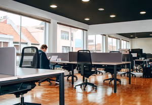1 Person Coworking Desk