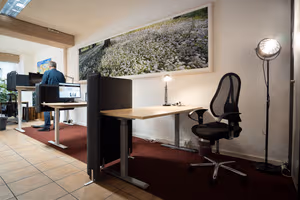 1 Person Coworking Desk