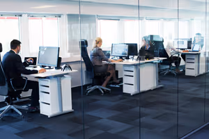 1 Person Coworking Desk