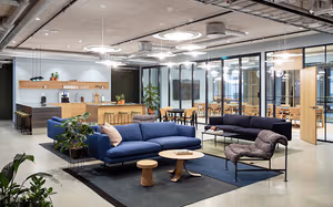 1 Person Coworking Desk