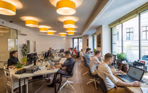 4 Person Coworking Desk