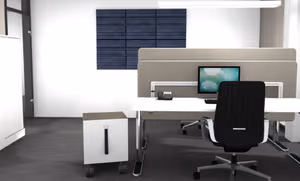 1 Person Coworking Desk
