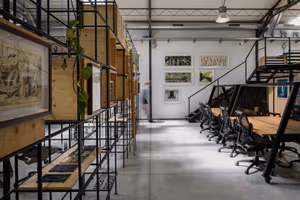 4 Person Coworking Desk