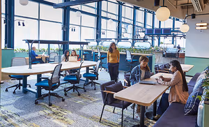 2 Person Coworking Desk