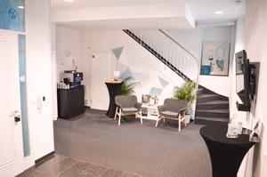 3 Person Coworking Desk