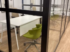 3 Person Coworking Desk