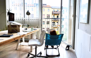 1 Person Coworking Desk