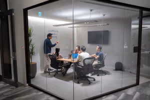 5 Person Coworking Desk