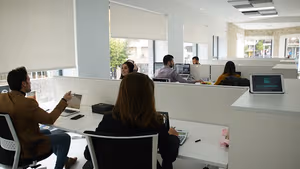 1 Person Coworking Desk