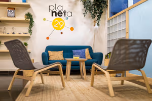 1 Person Coworking Desk