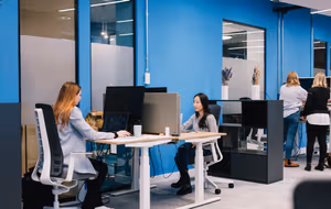 1 Person Coworking Desk