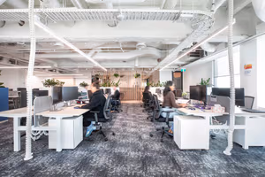 8 Person Coworking Desk