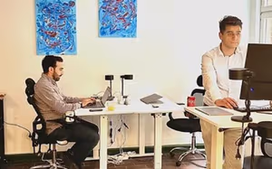 4 Person Coworking Desk